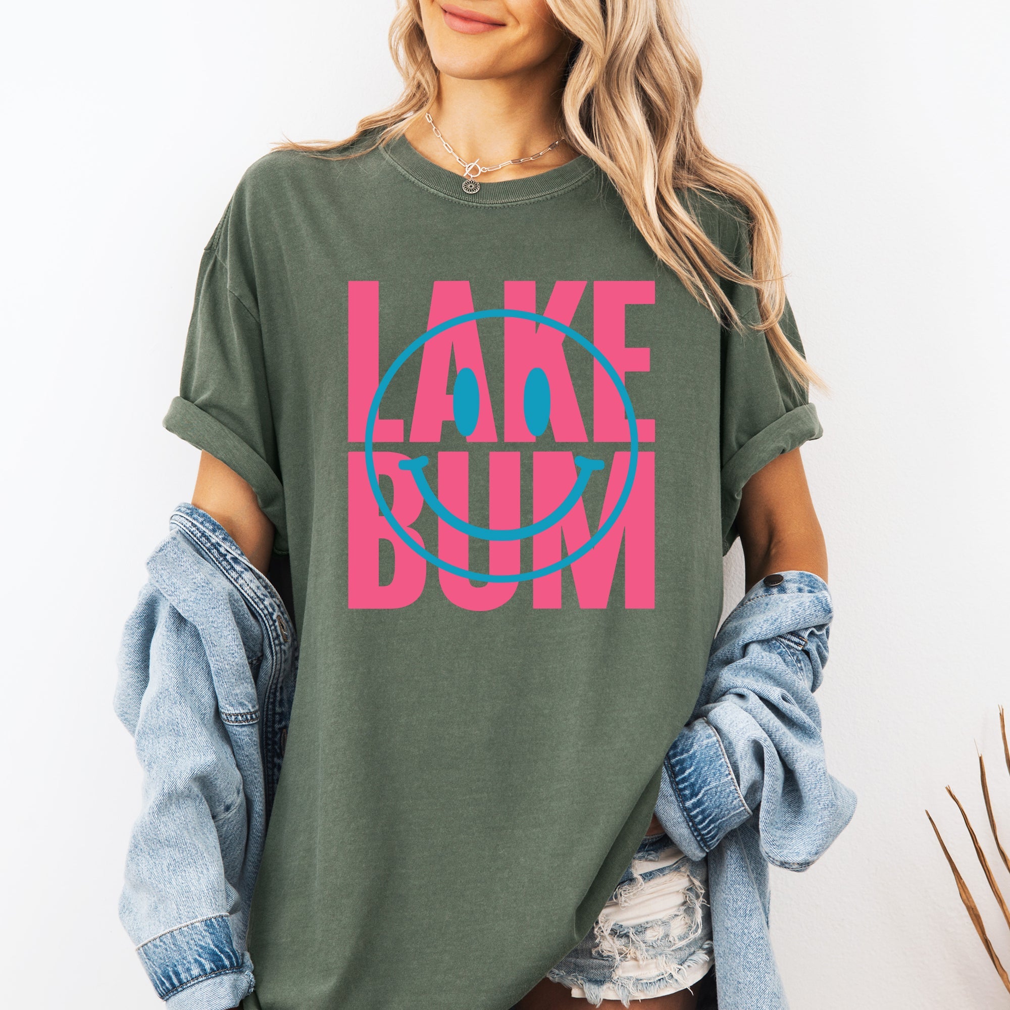 Lake Bum Sun Rays Lake Days Boat Summer Vibes By The Water Lakeside Escape Comfort Colors Tee