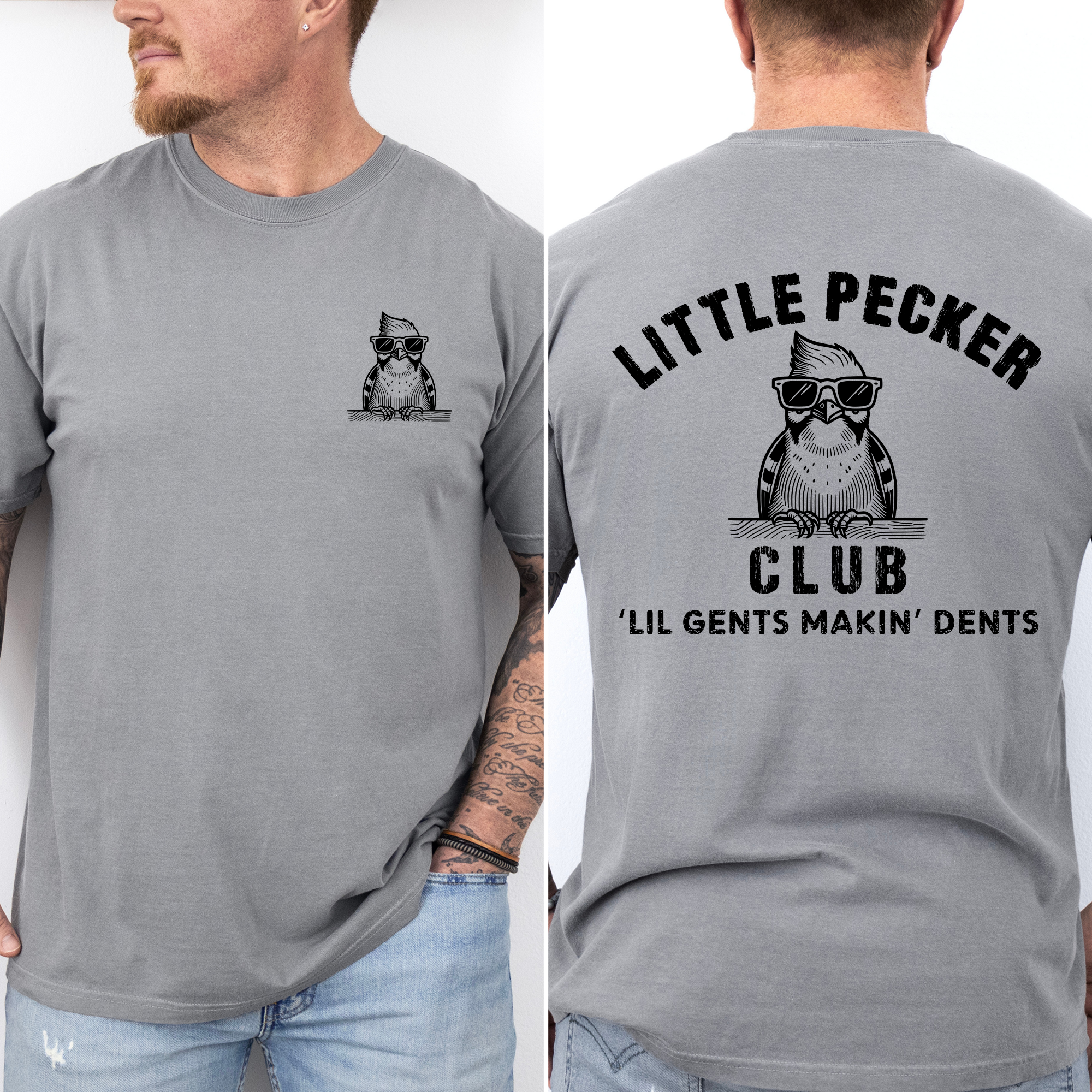 Little Pecker Club Official Father's Day For Dads Premium Limited Edition Comfort Colors Tee