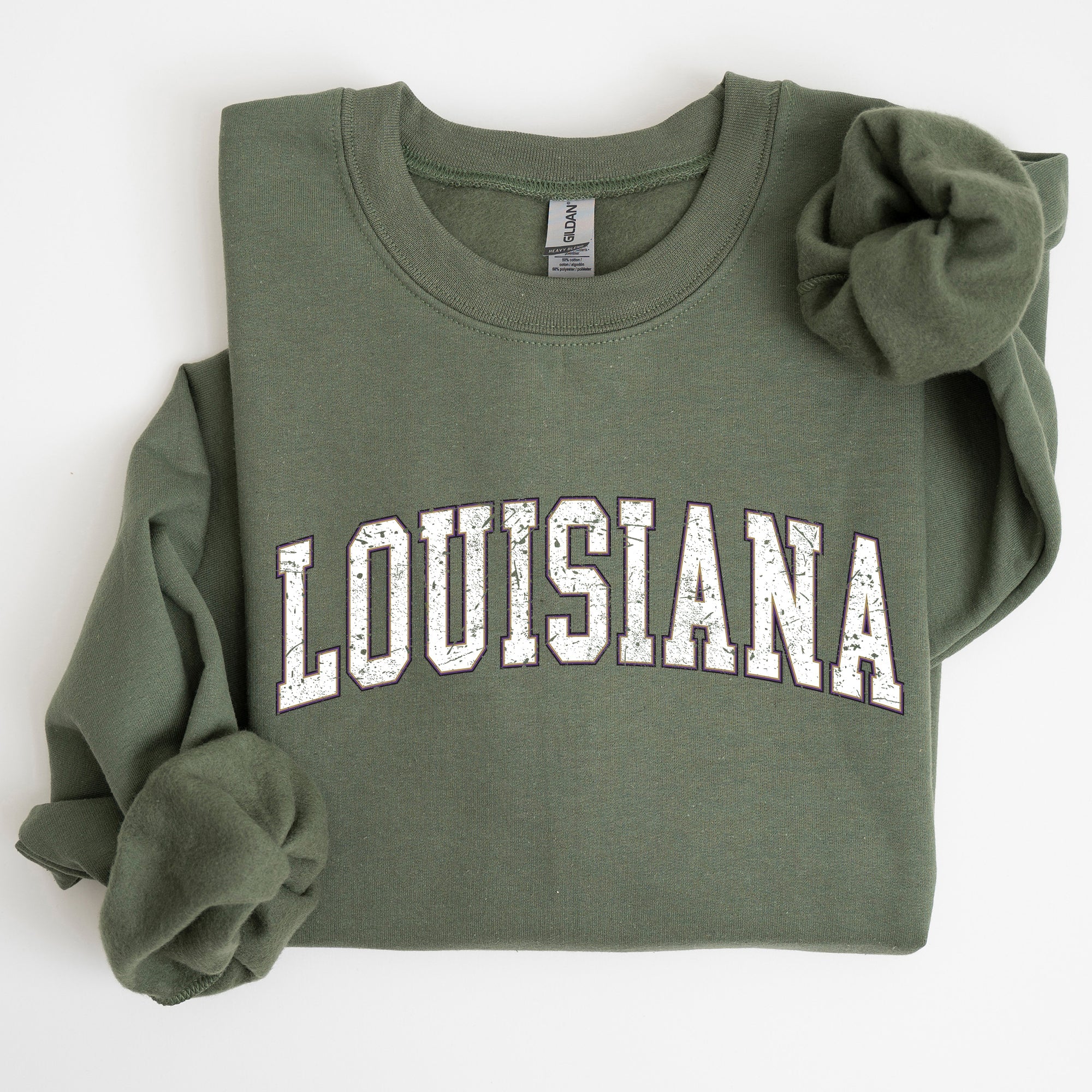 Louisiana Football Tailgate Party University Game Day Spirit State Pride Sweatshirt