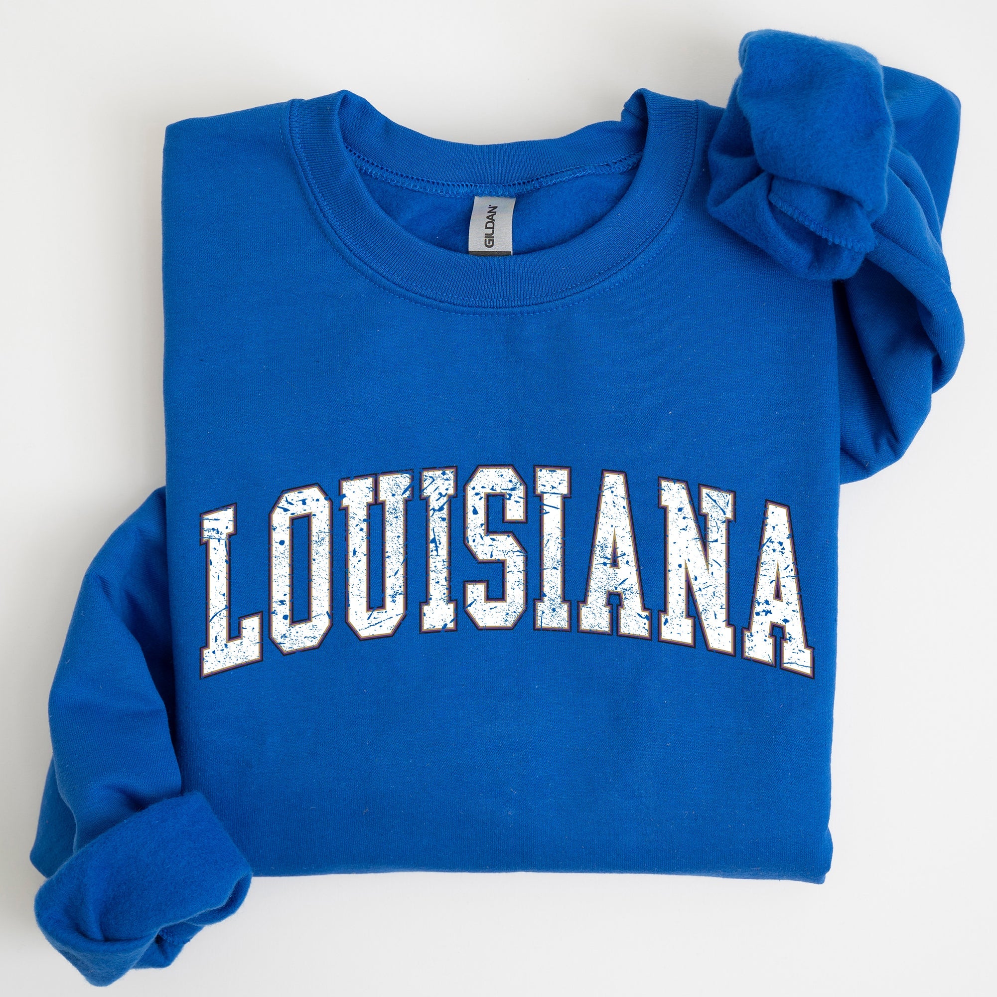 Louisiana Football Tailgate Party University Game Day Spirit State Pride Sweatshirt