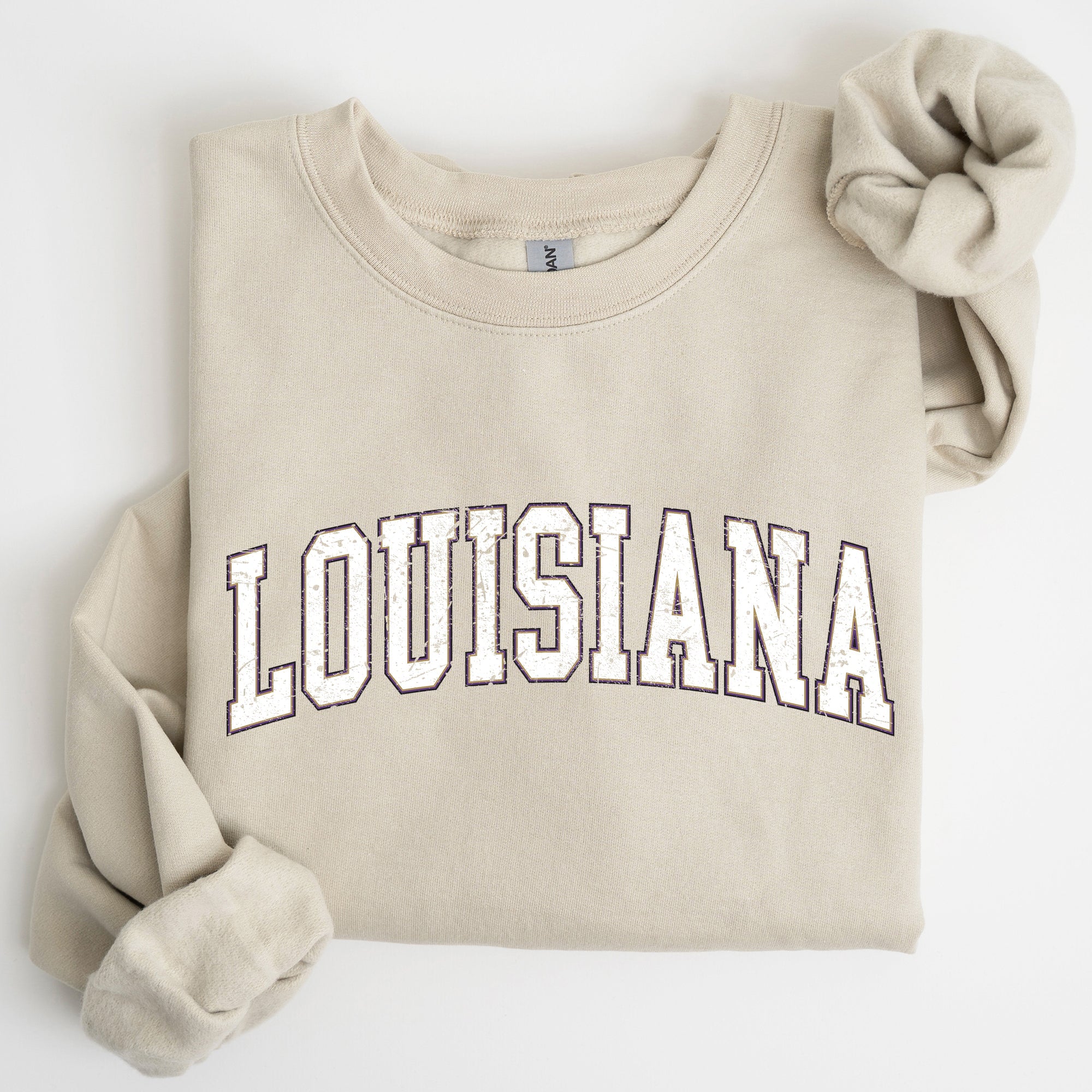 Louisiana Football Tailgate Party University Game Day Spirit State Pride Sweatshirt