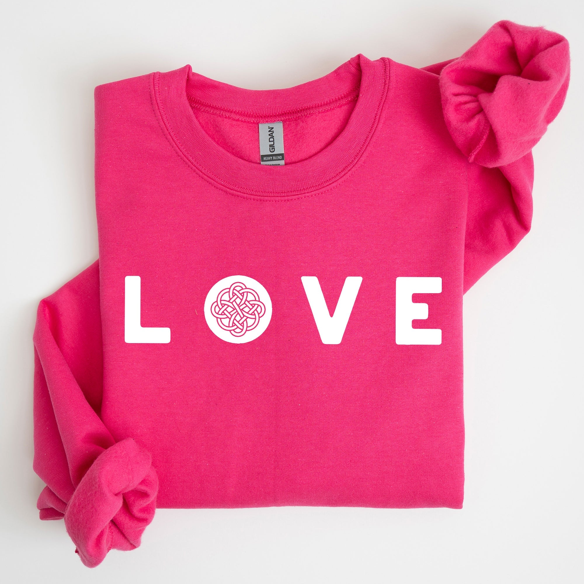 Love Celtic Ireland St Patrick's Day Celtic Heritage Pride Celebration For Irish Lovers Sweatshirt