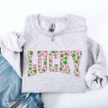 Lucky Leprechaun Shamrock Clover Vintage Collegiate St Patrick's Day Edition Sweatshirt