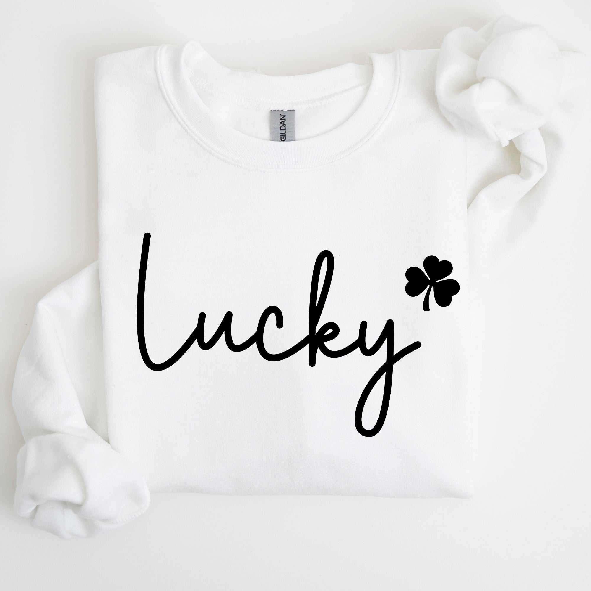 Lucky Shamrock St Patrick's Day Cozy Festive Celtic Celebration Edition Keepsake Sweatshirt