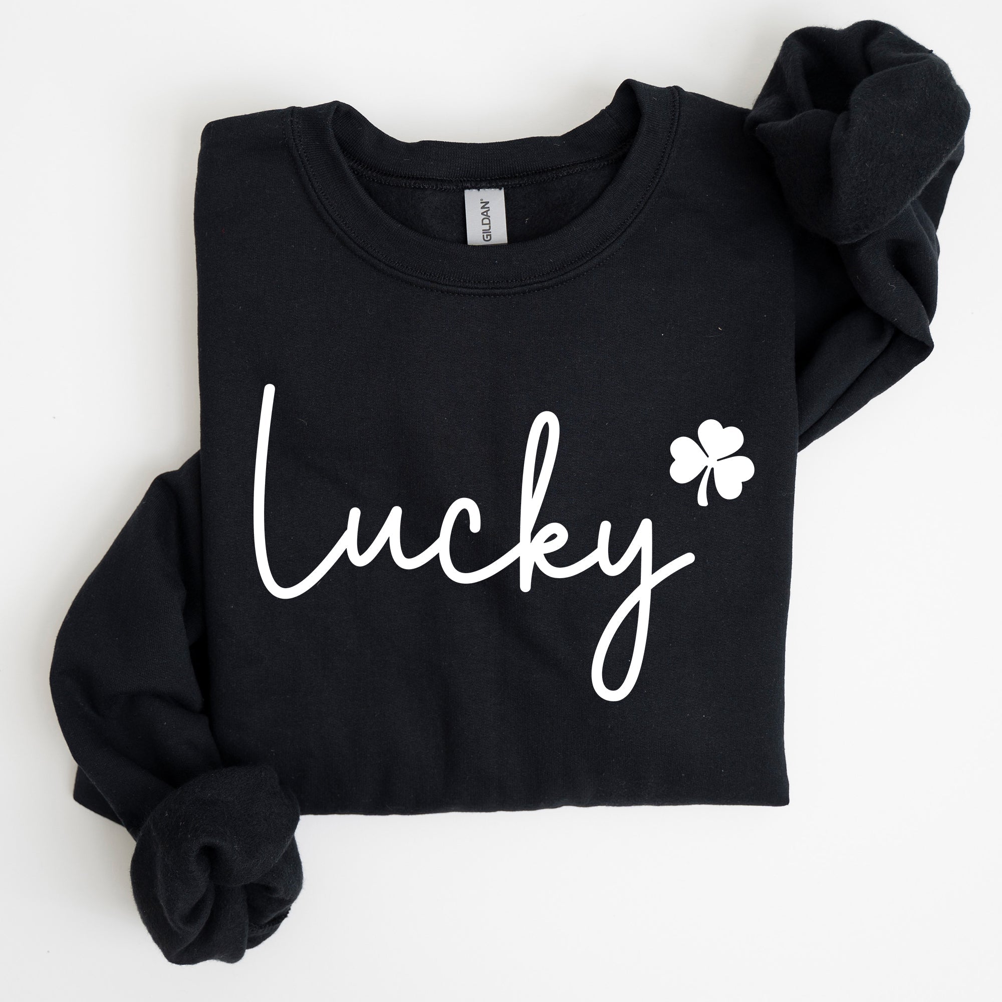 Lucky Shamrock St Patrick's Day Cozy Festive Celtic Celebration Edition Keepsake Sweatshirt