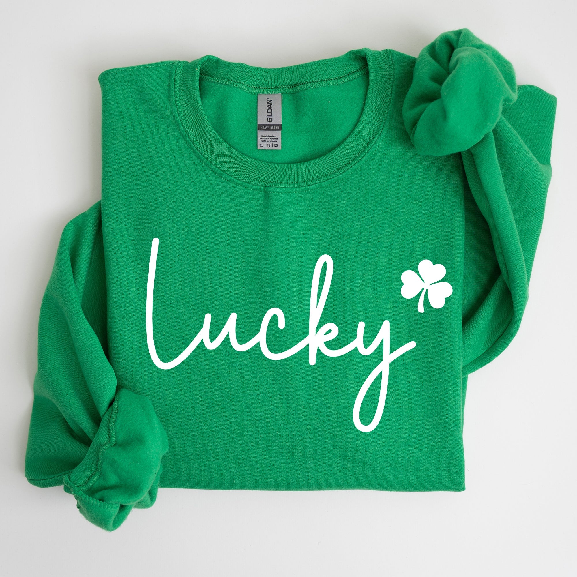 Lucky Shamrock St Patrick's Day Cozy Festive Celtic Celebration Edition Keepsake Sweatshirt