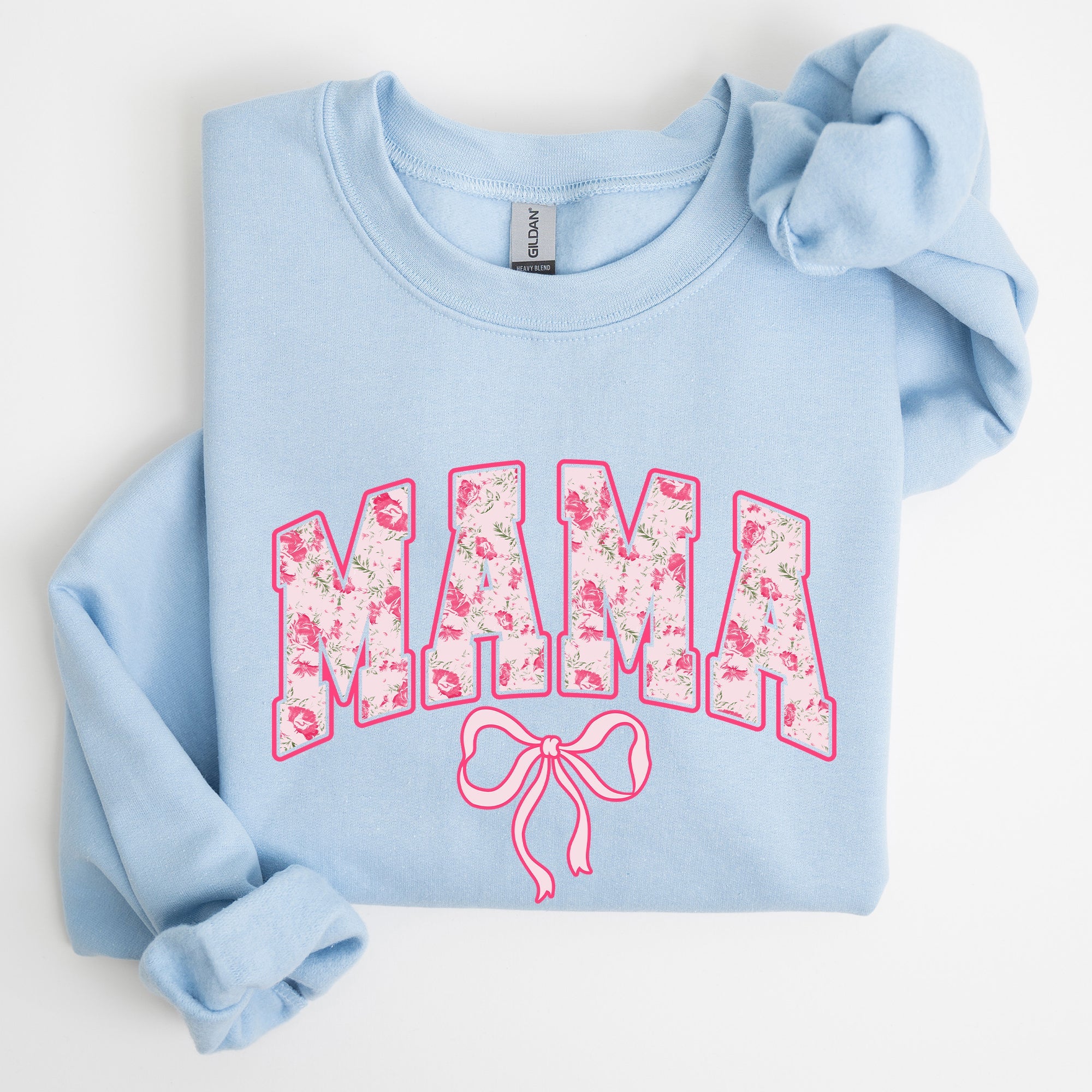 Mama Coquette Pink Bows Trend Girly Soft Girl Era Capsule Edition Line Sweatshirt
