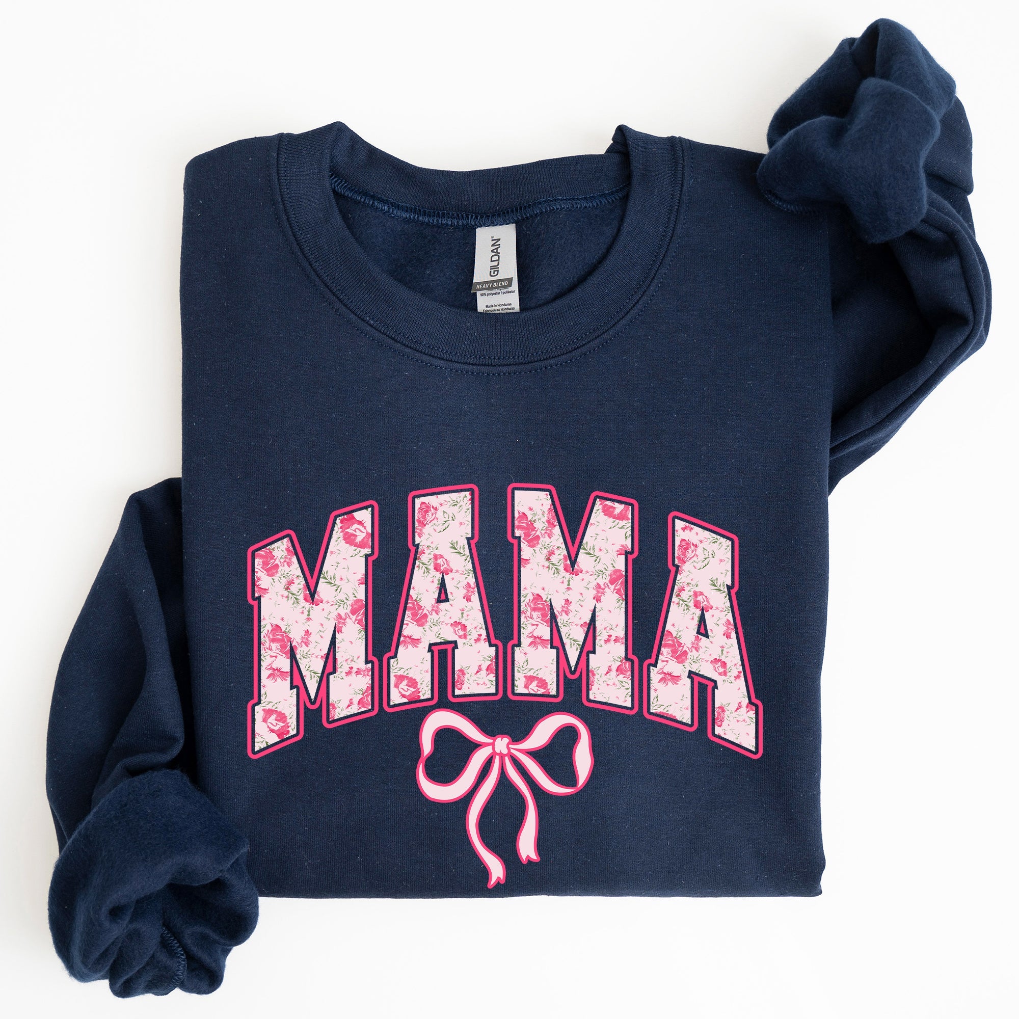 Mama Coquette Pink Bows Trend Girly Soft Girl Era Capsule Edition Line Sweatshirt