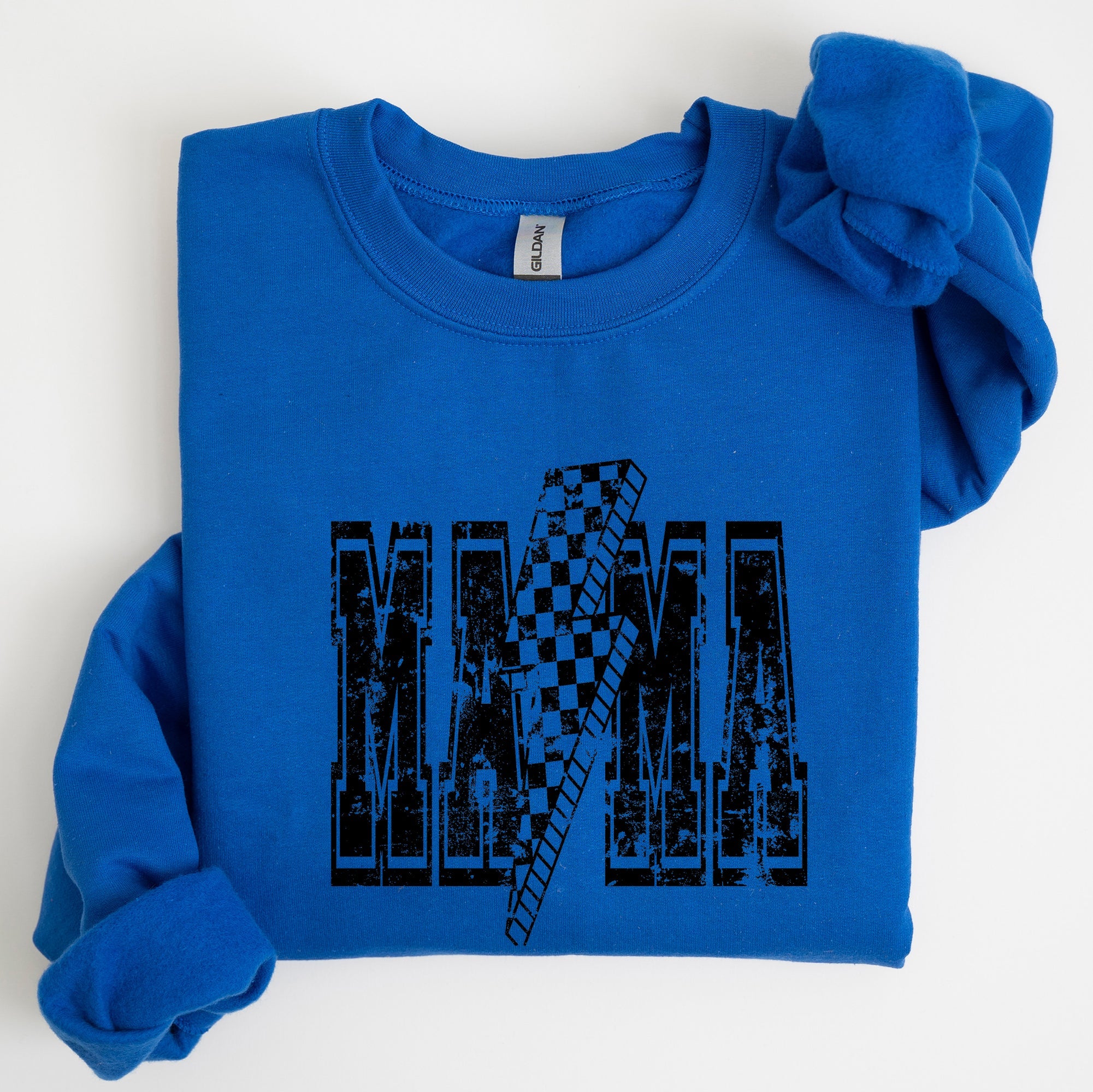 Mama Lightning Bolt Mother's Day Motherhood Celebration Of Maternal Strength And Love Sweatshirt