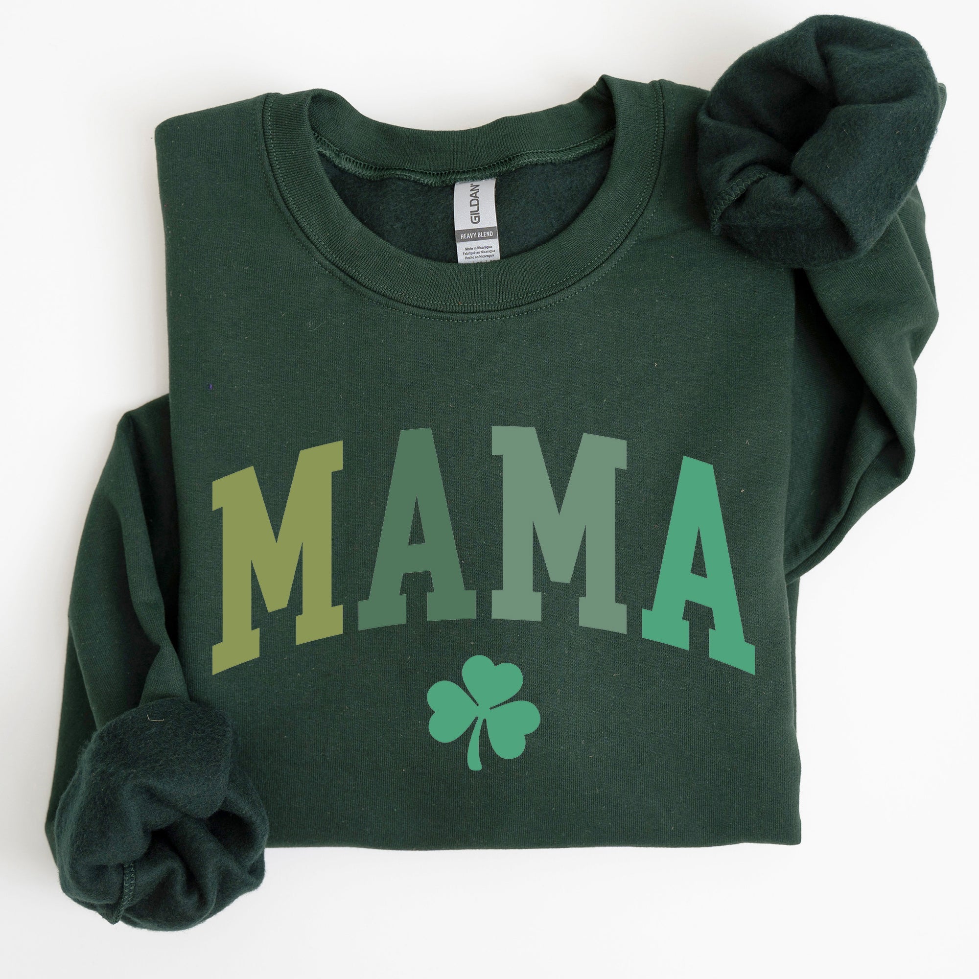Mama Shamrock Collegiate St. Patrick's Day Spirit Edition Collectible Sweatshirt