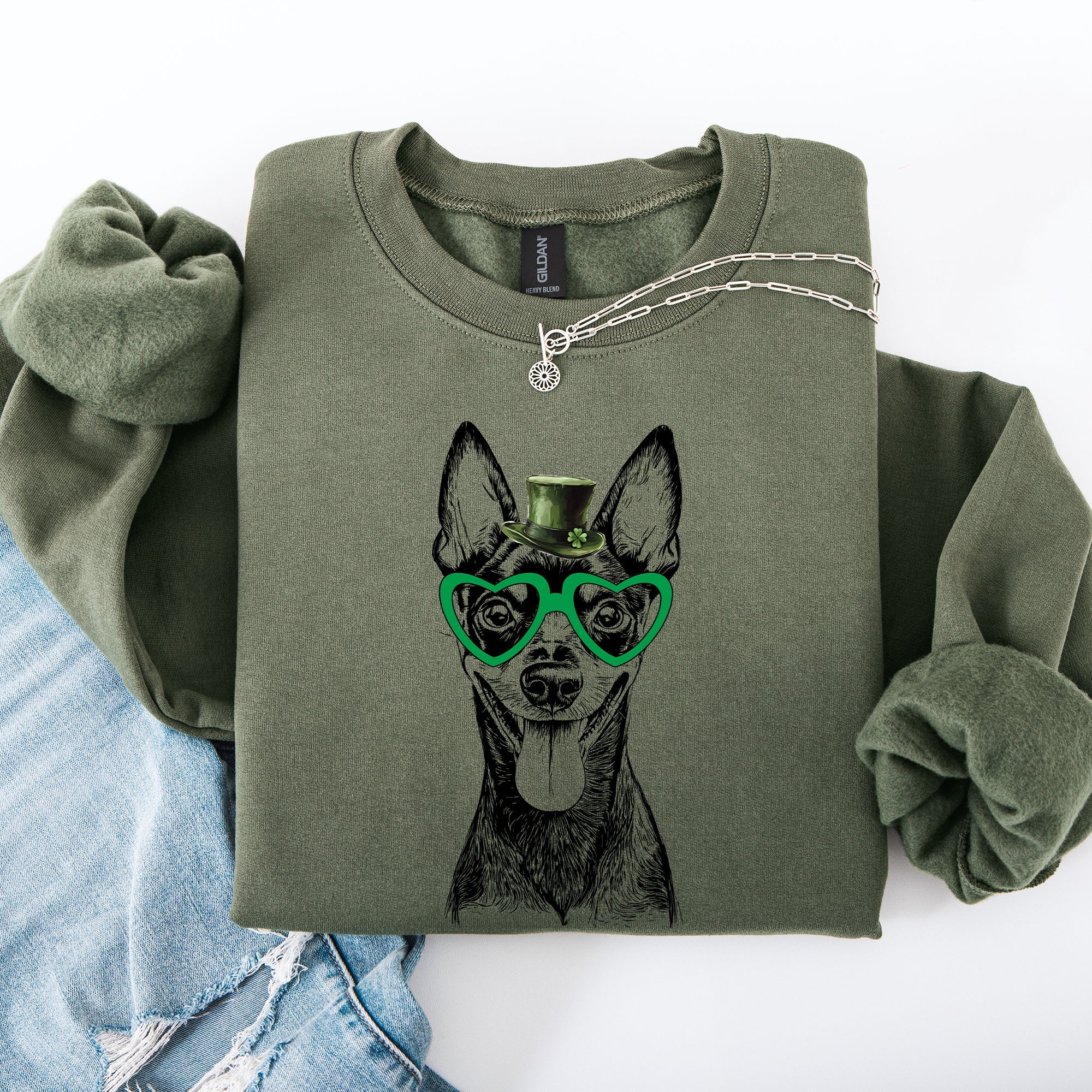 Lucky Min Pin Sweatshirt