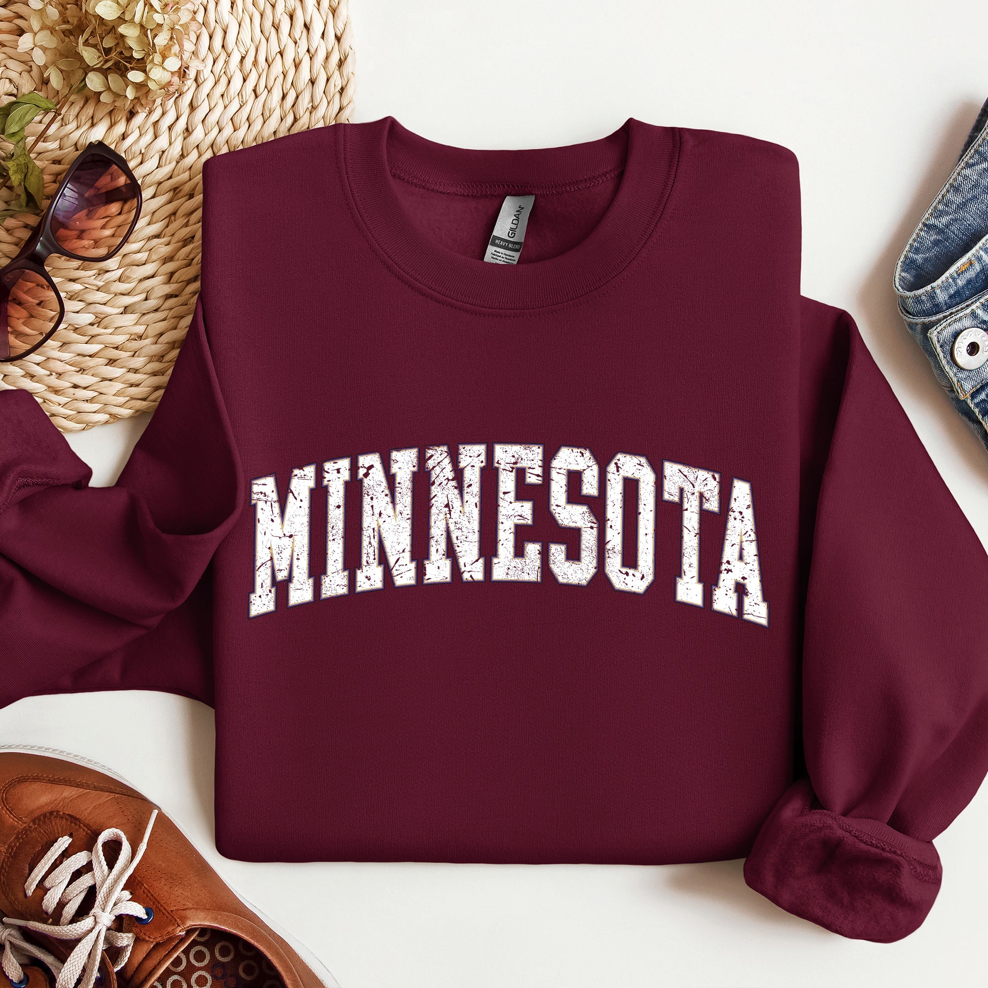 Minnesota Football Game Day Tailgate Party University College Spirit State Pride Sweatshirt