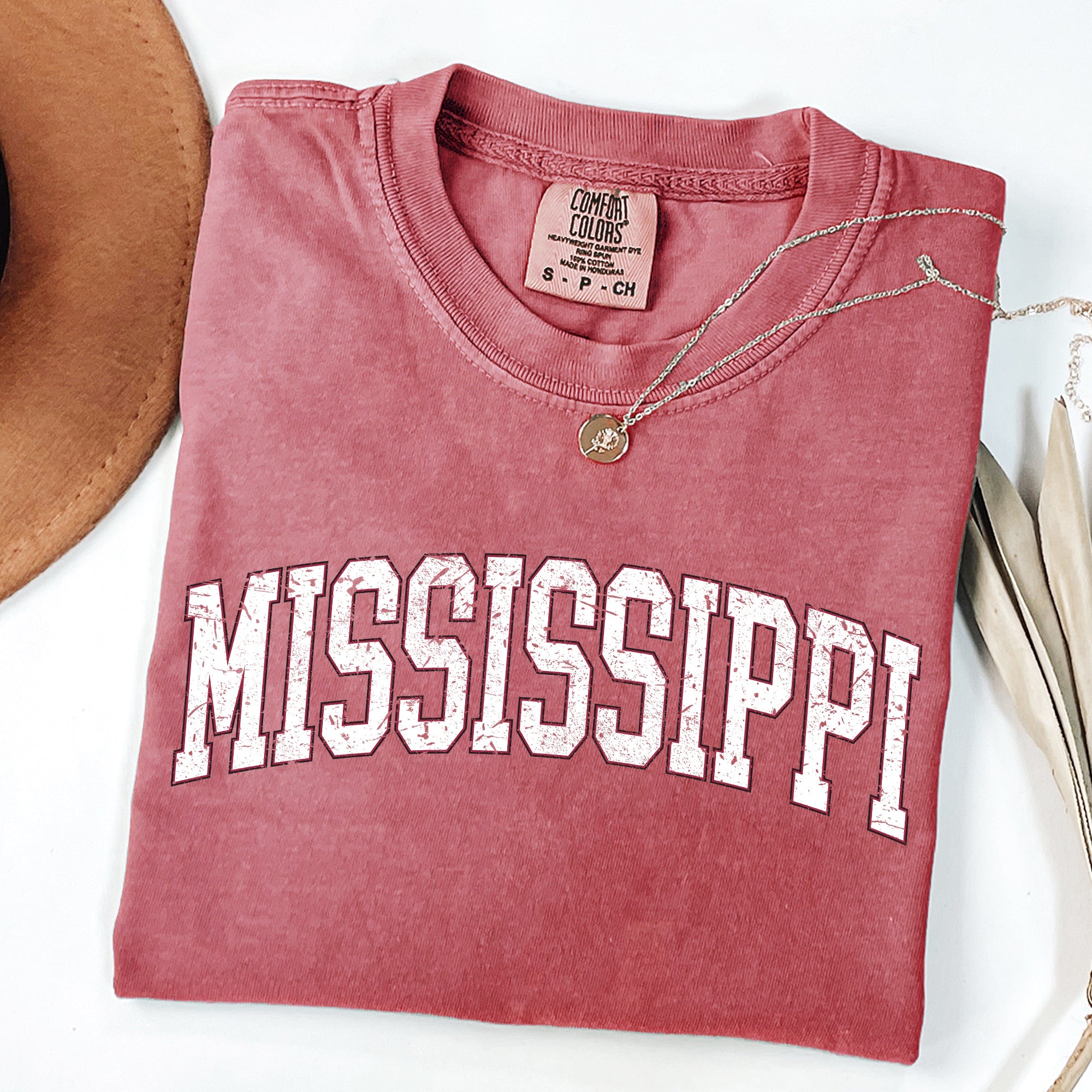 Mississippi State Football Game Day Tailgate Party University Pride Comfort Colors Tee