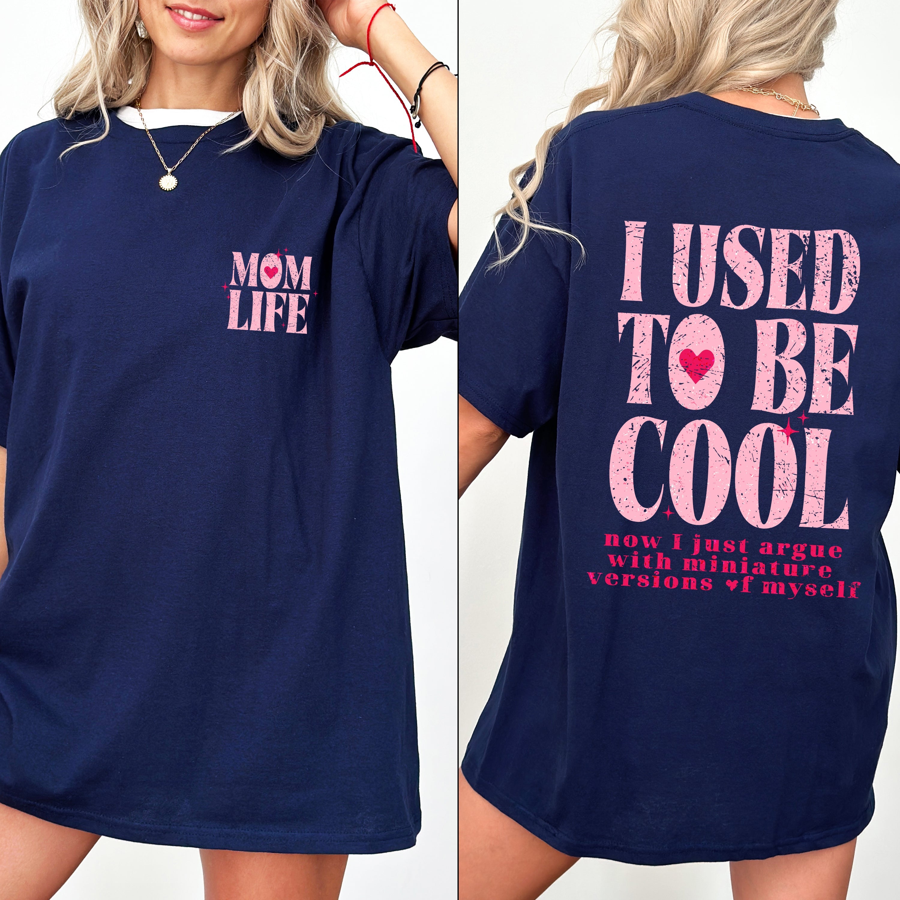 Mom Life Used To Be Cool Mama Mother's Day Limited Edition Vintage Comfort Colors Tee