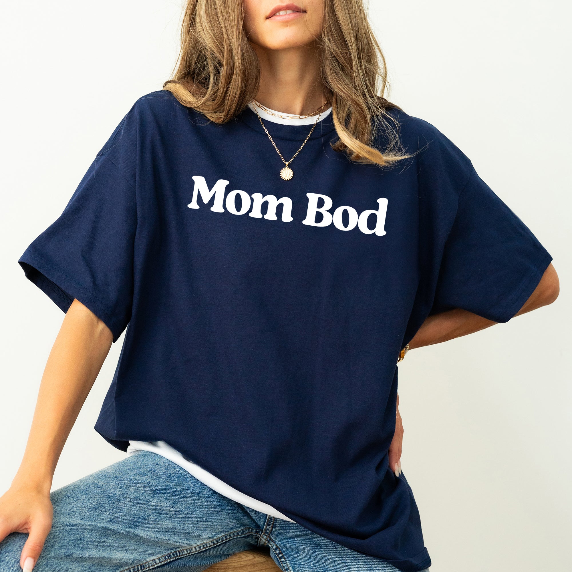 Mom Bod Mother's Day Edition Vintage Comfort For Modern Everyday Moms Comfort Colors Tee