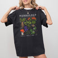 Herbology Mushroom Skeleton Ghost Witch Meme Halloween Spooky Costume Comfort Colors Tee