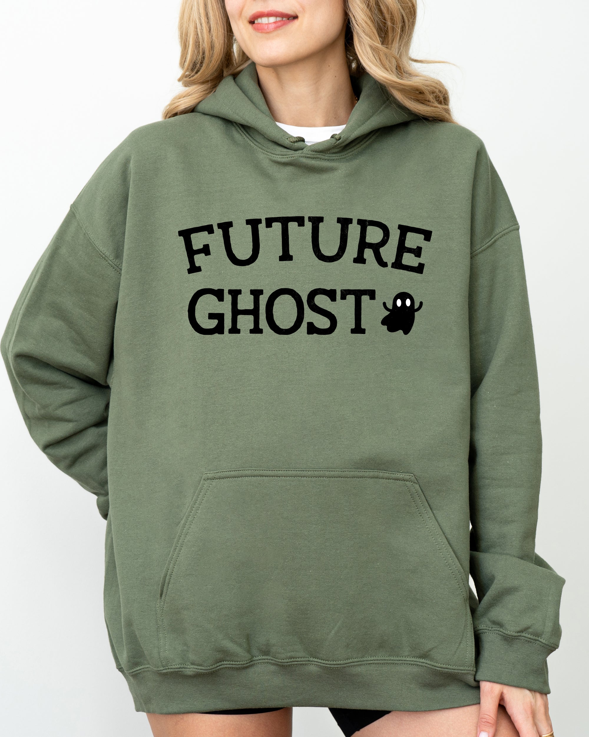 Future Ghost Skeleton Funny Pumpkin Spooky Witch Aesthetic Meme Halloween Costume Hoodie