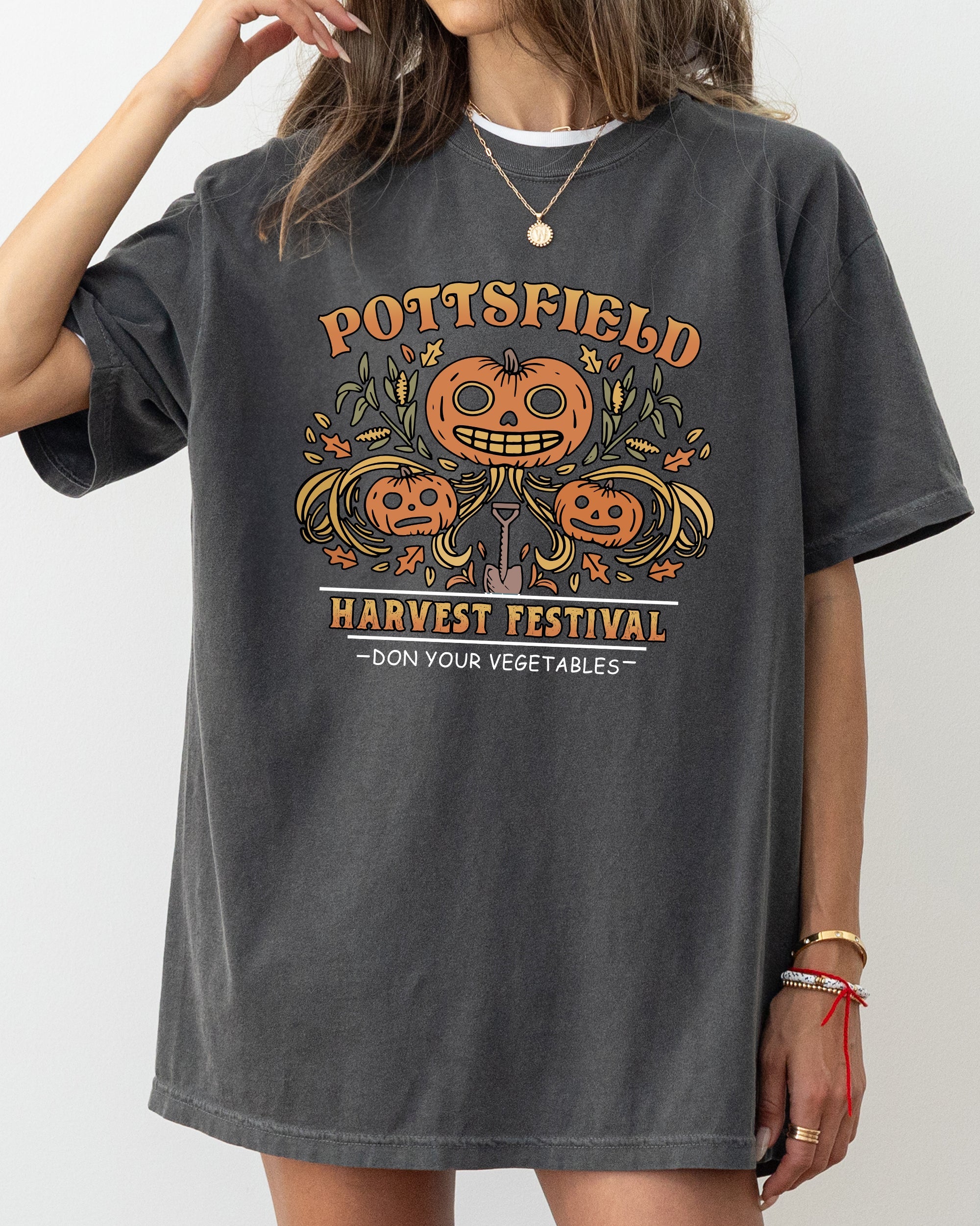 Harvest Festival Pottsfield Witch Spooky Halloween Limited Edition Comfort Colors Tee