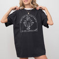 Ghostly Scene Ghosts Skeleton Witch Skull Spooky Meme Halloween Costume Comfort Colors Tee