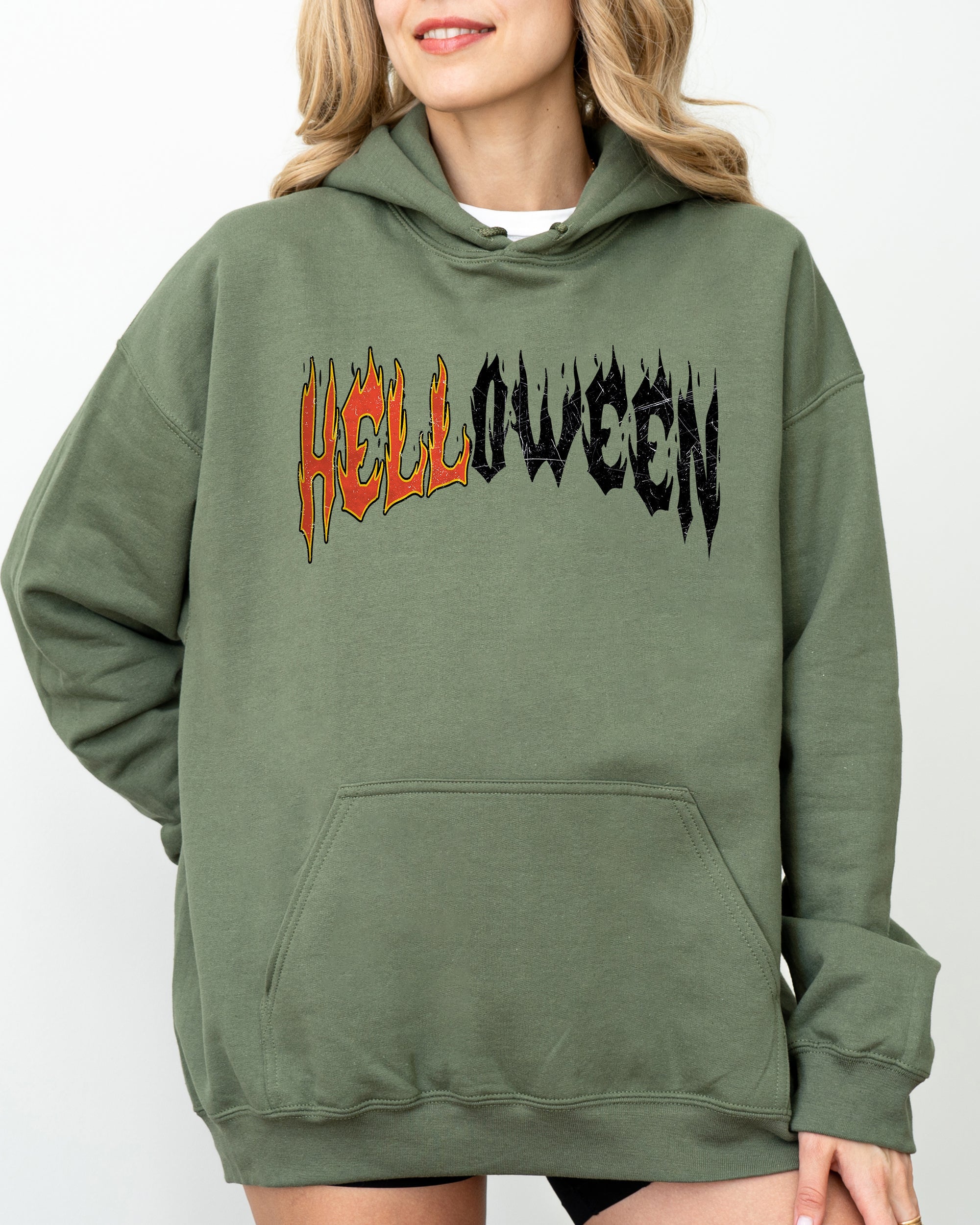 Helloween Skeleton Ghost Western Witch Skull Halloween Costume Limited Edition Graphic Hoodie