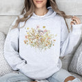 Meadow Pressed Flowers Hoodie