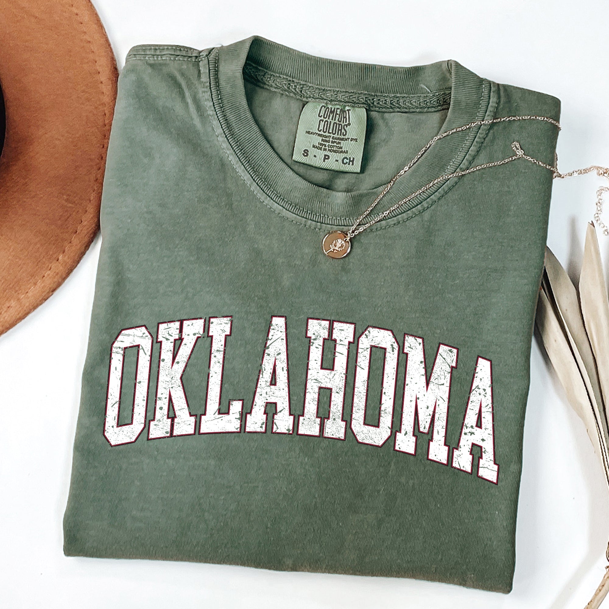 Oklahoma Football Game Day Tailgate Party University State Touchdown Celebrations Comfort Colors Tee