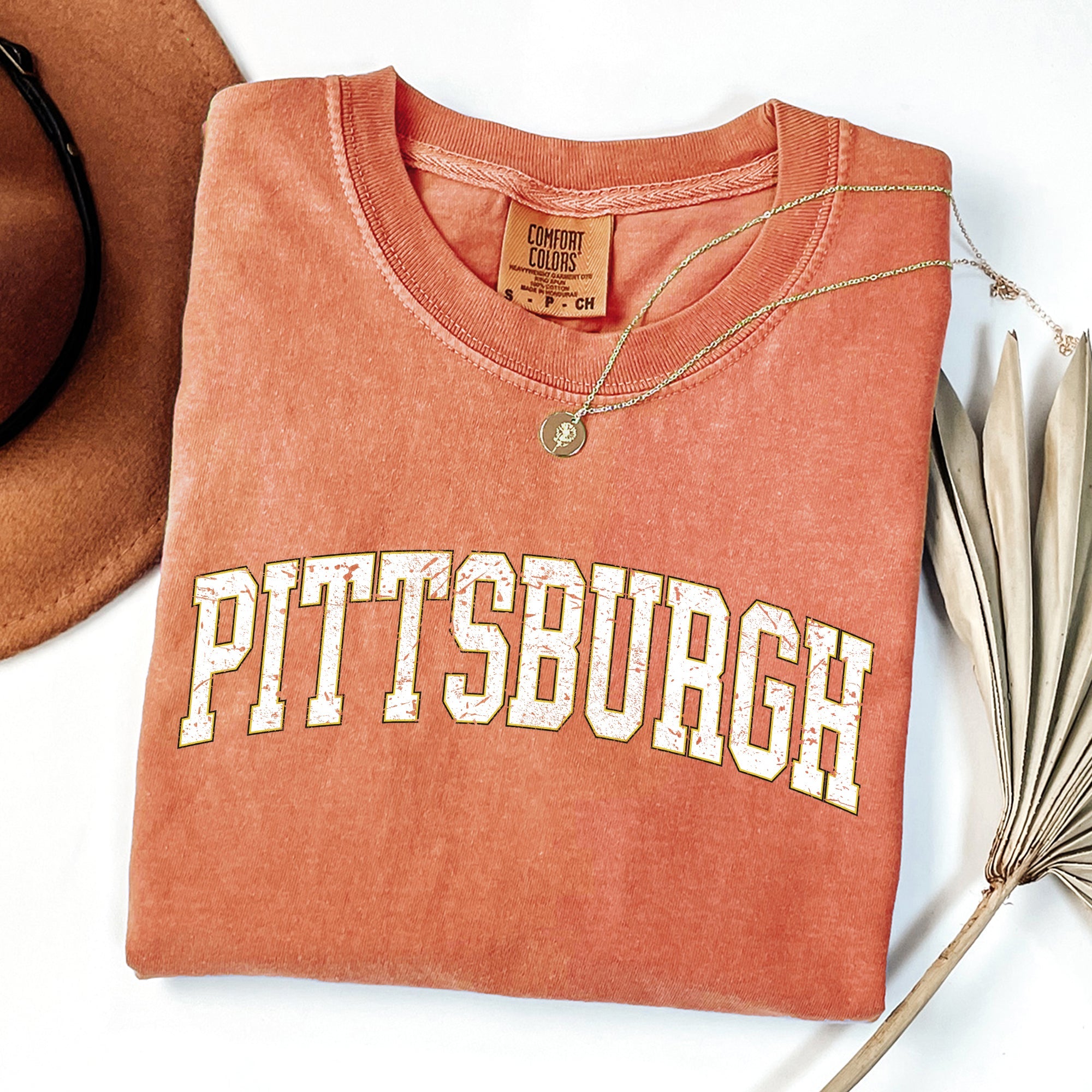 Pittsburgh Football Game Day Tailgate Party State University Pride Comfort Colors Tee