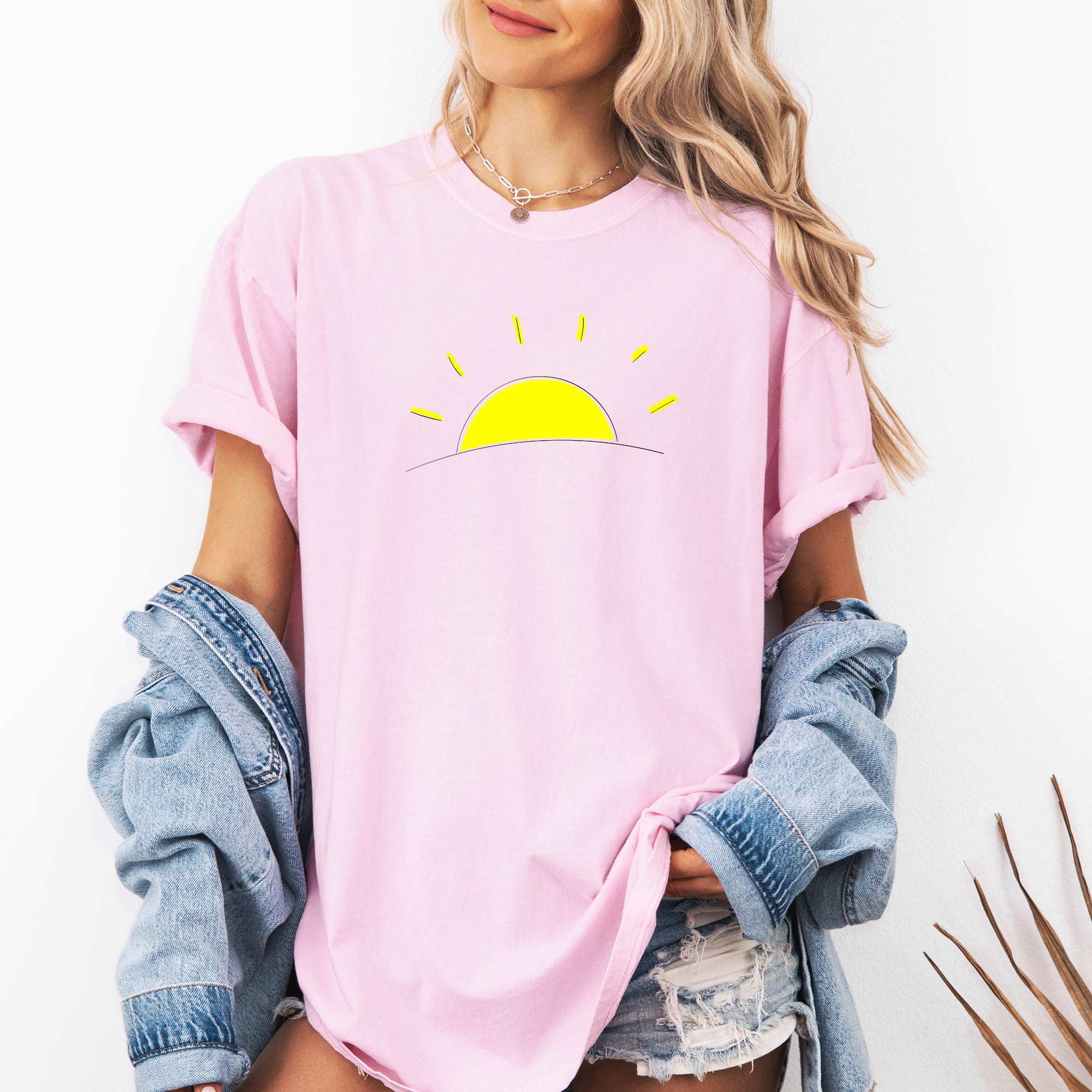 Retro Minimalist Sunset, Beach, Summer Limited Edition Premium Soft Comfort Colors Tee