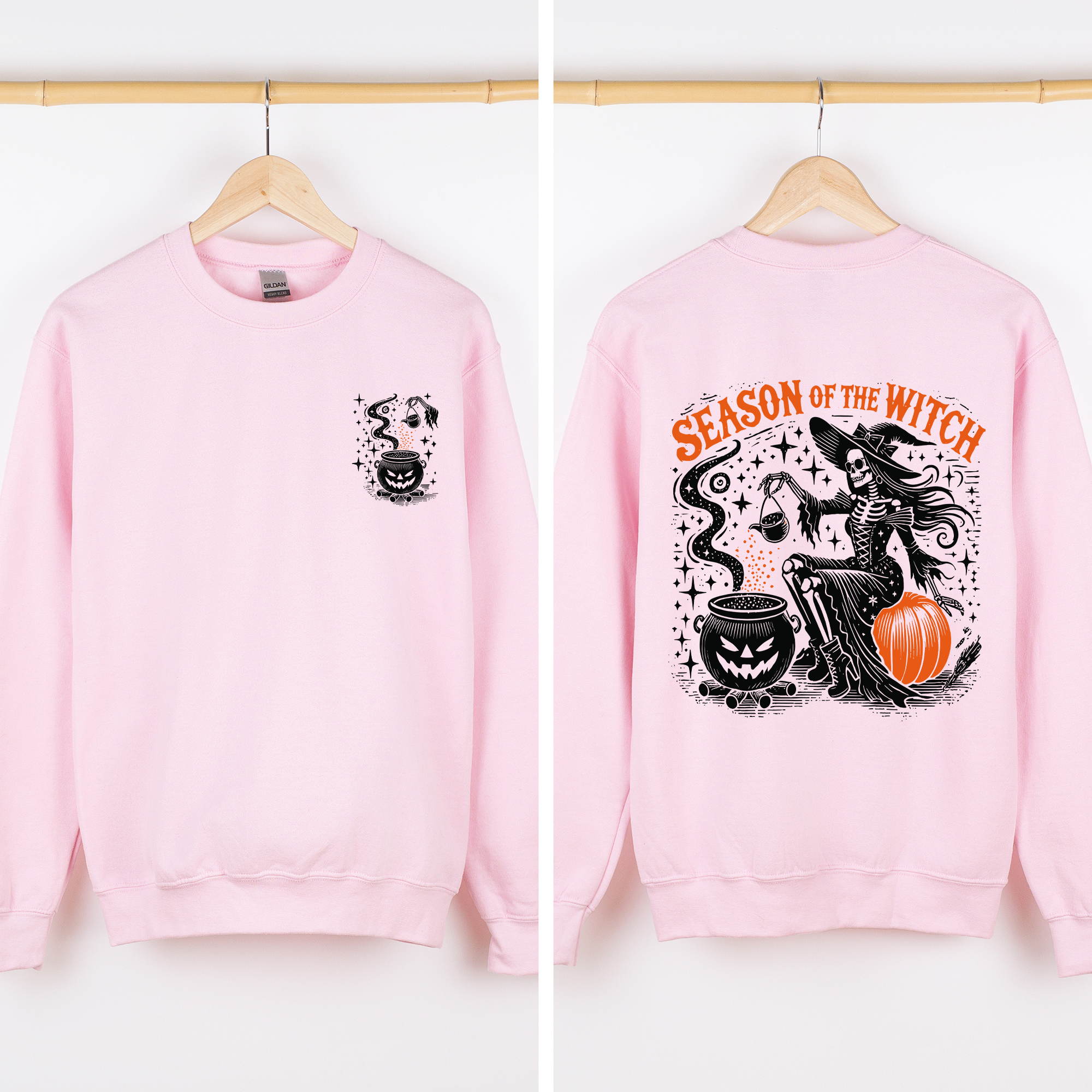Season Of The Witch Night Of Horrors Vintage Halloween Limited Edition Sweatshirt
