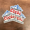 Slammin C's and Bangin W's | UV Printed Leather Hat Patch