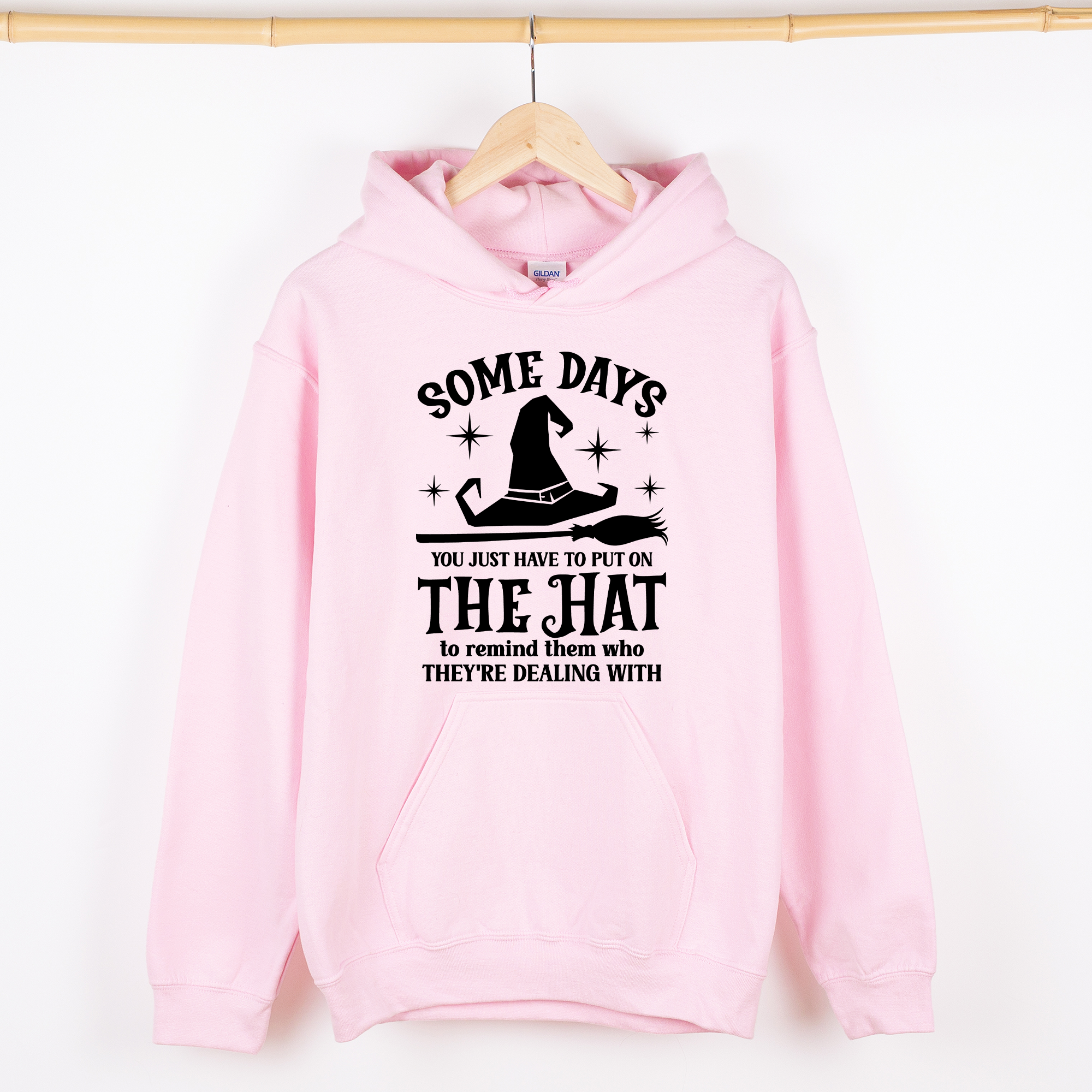 Season Of The Witch Retro Halloween Monster Artwork And Sassy Spooky Vibes Graphic Hoodie