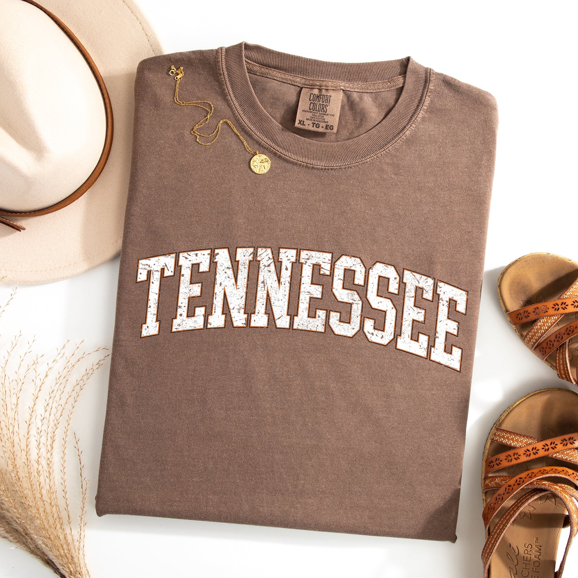Tennessee Football Tailgate Party Game Day University Pride Statewide Edition Comfort Colors Tee
