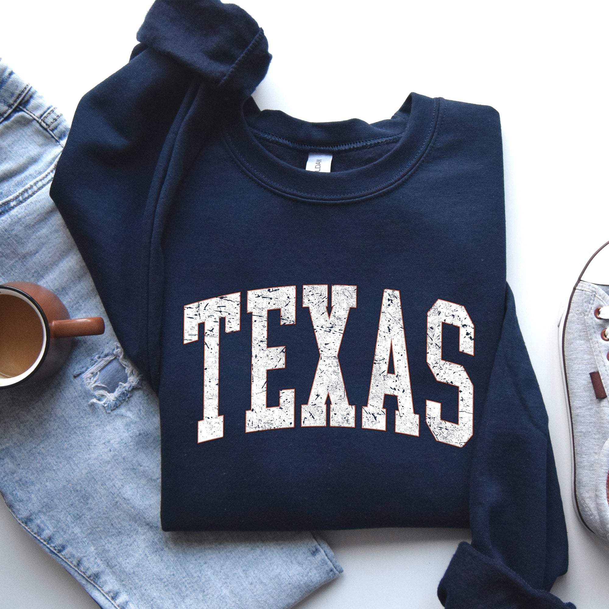 Texas Football Game Day Tailgate Party University State Pride Campus Fan Premium Sweatshirt