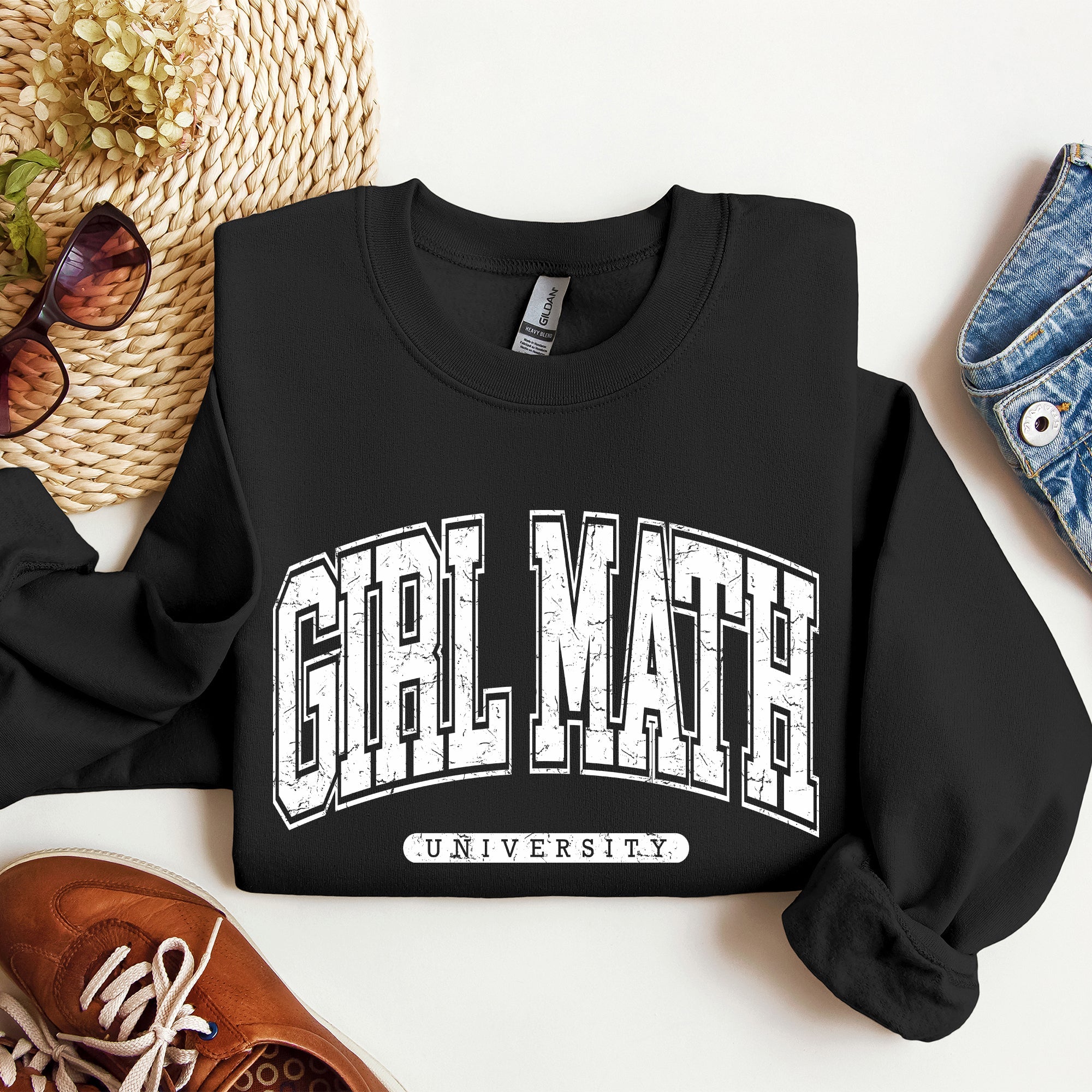 Girl Math University Sweatshirt