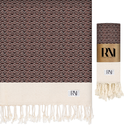 Boho Diamond Turkish Peshtemal Beach Bath Gym Yoga Luxe Soft Weave Turkish Towel