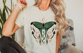 Green Moth Celestial Beings Comfort Colors Tee