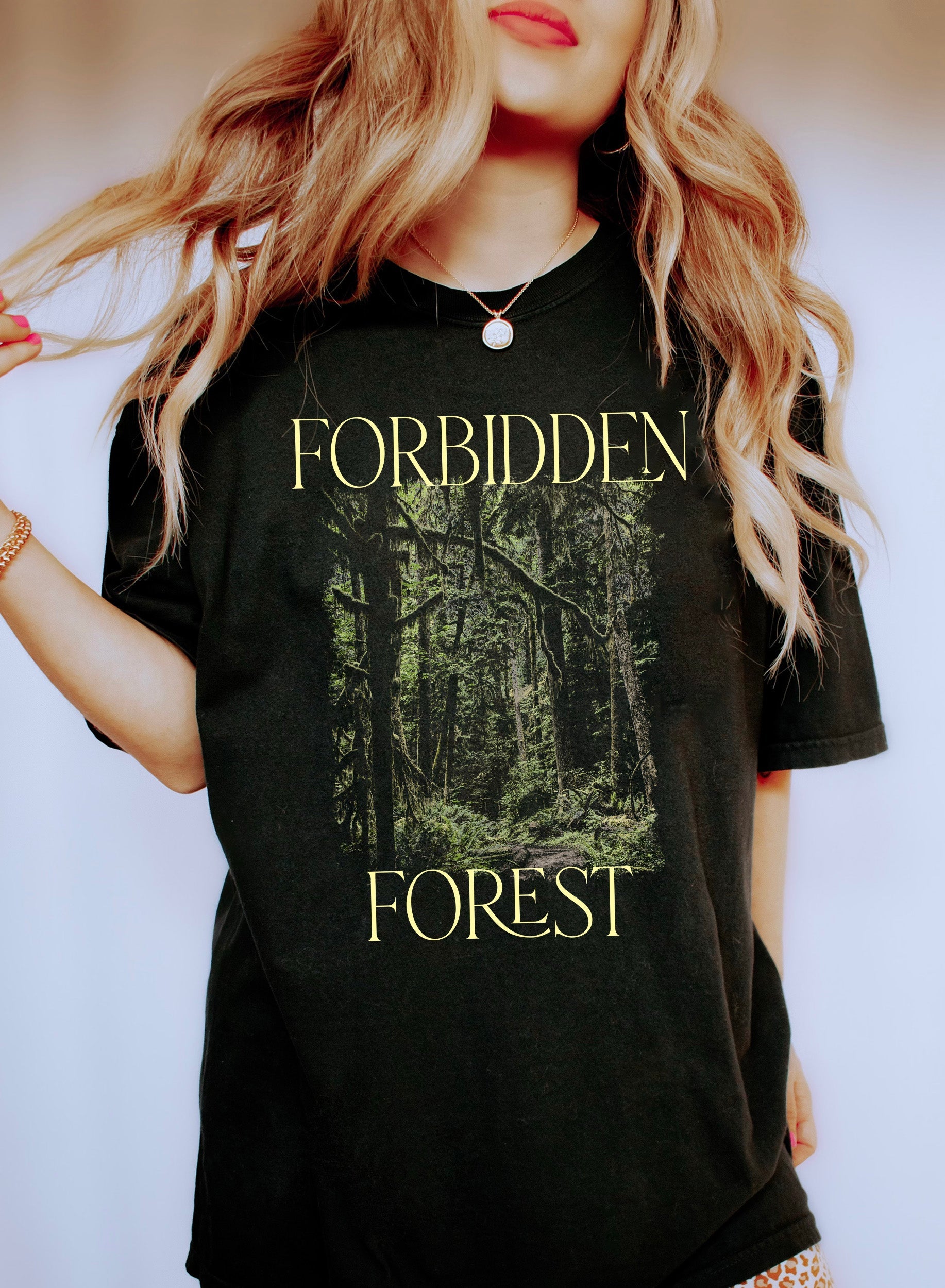 Forbidden Forest Comfort Colors Tee