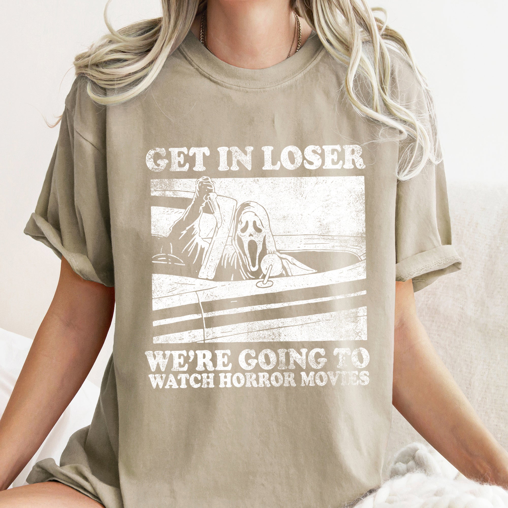 Get In Loser Retro Halloween Limited Edition Vintage Comfort Colors Tee Seasonal Favorite