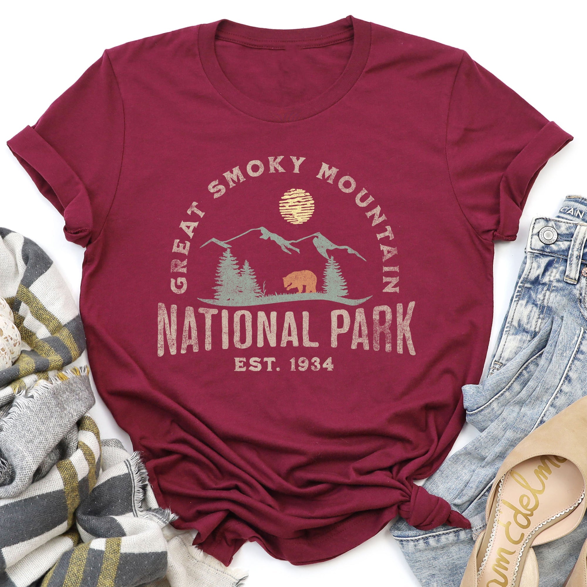 Great Smoky Mountain National Park Graphic Tee