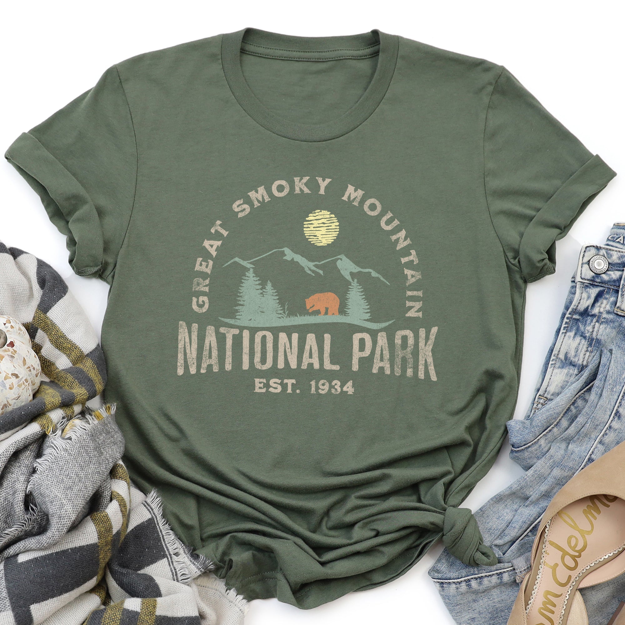 Great Smoky Mountain National Park Graphic Tee