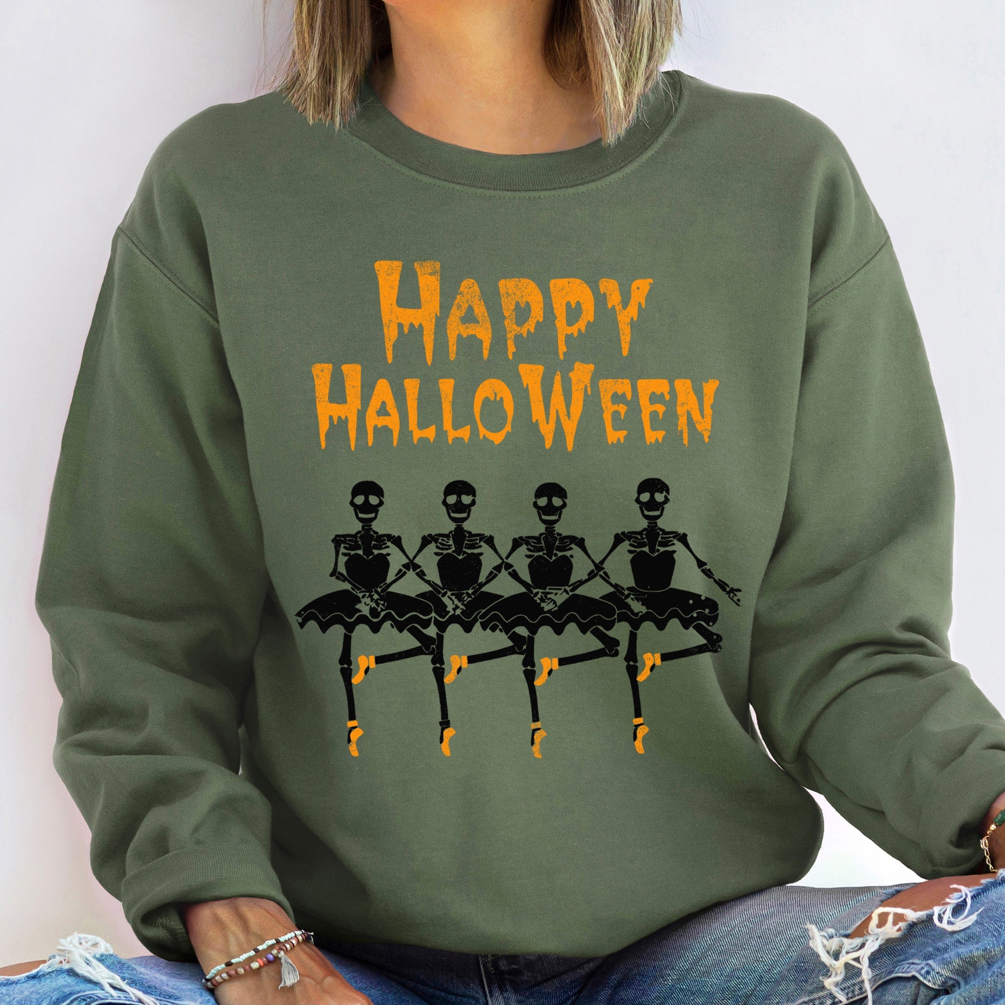 Halloween Ballerinas Spooky Ballet Nightfall Parade Edition Limited Collector's Sweatshirt