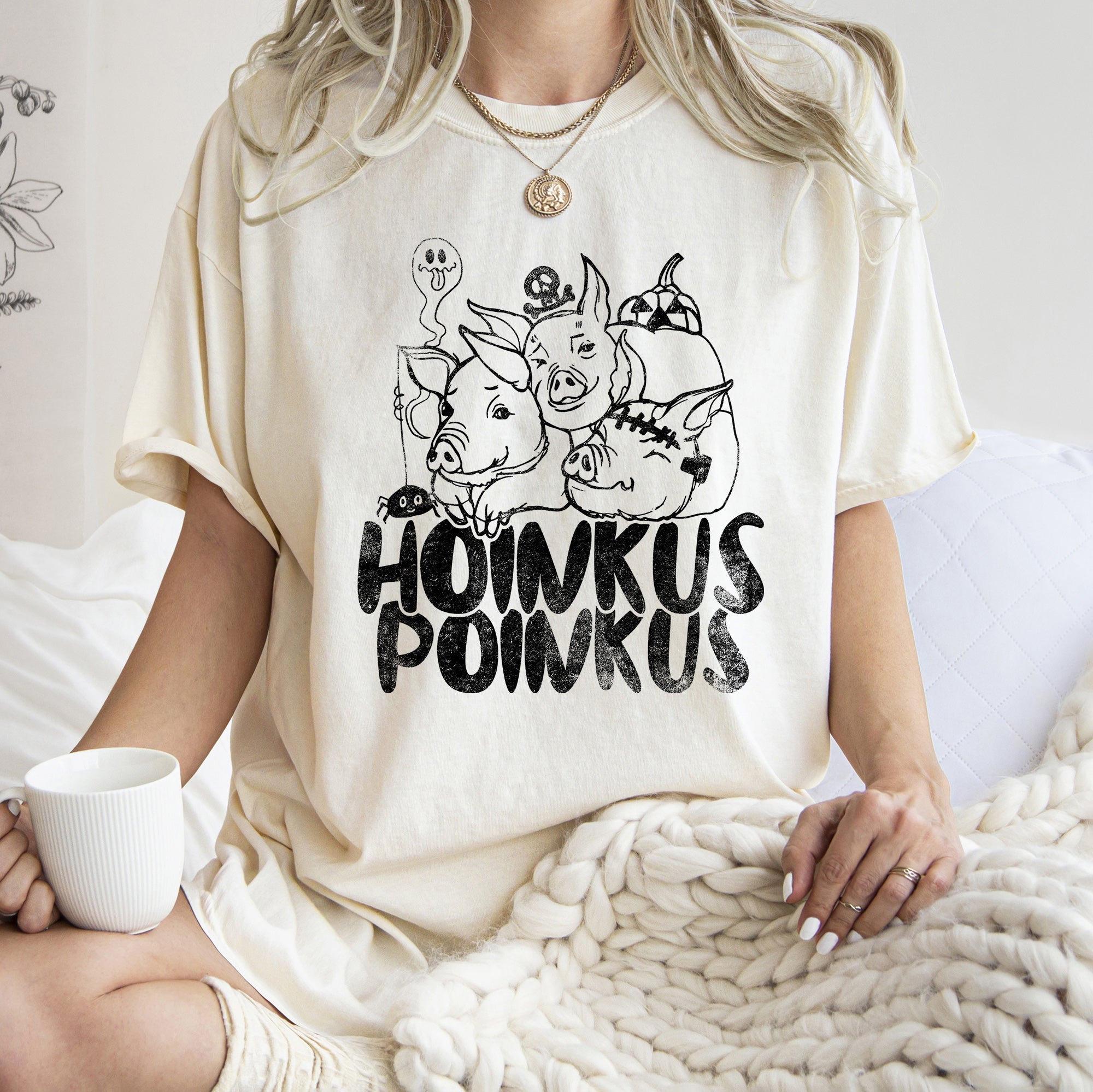 Hoinkus Poinkus Retro Halloween Nostalgic Night Parade Collection Vintage Vibe Edition Comfort Colors Tee