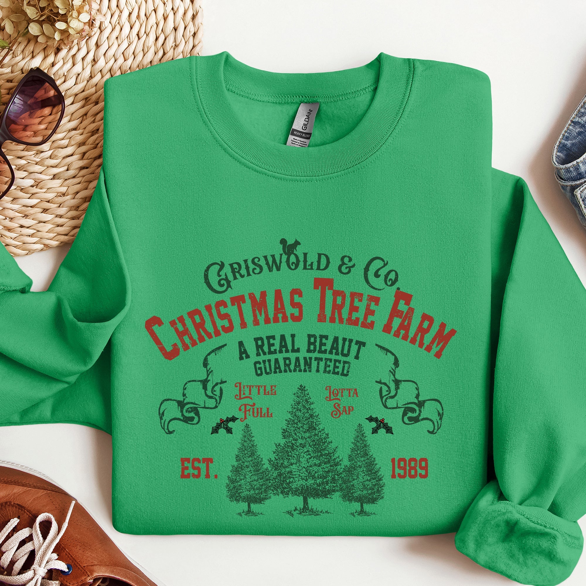 Griswold And Co Christmas Vacation Quote Cozy Classic Holiday Edition Sweatshirt