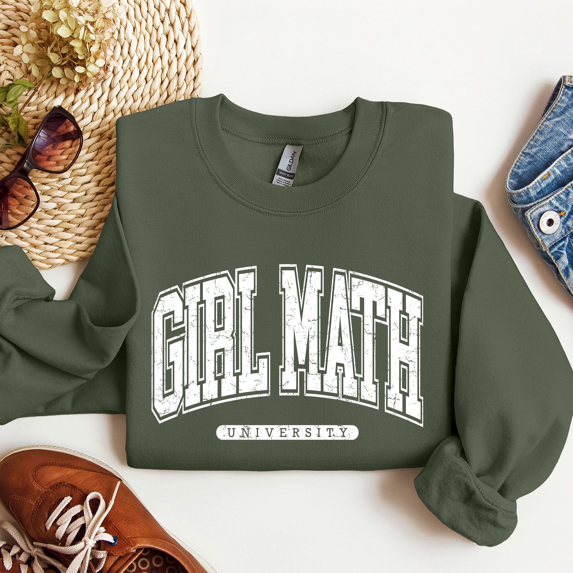 Girl Math University Sweatshirt