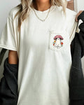 Ghost Mushroom Comfort Colors Tee