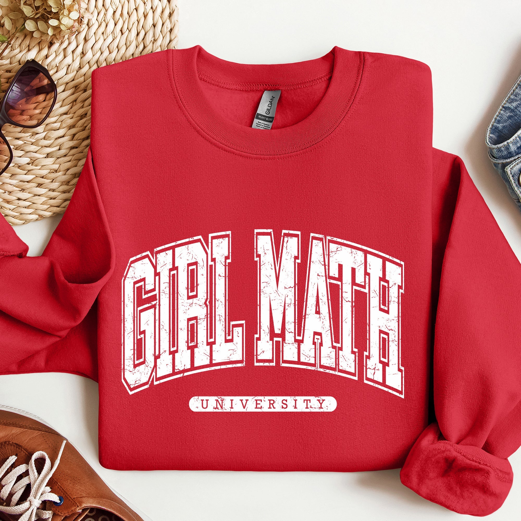 Girl Math University Sweatshirt