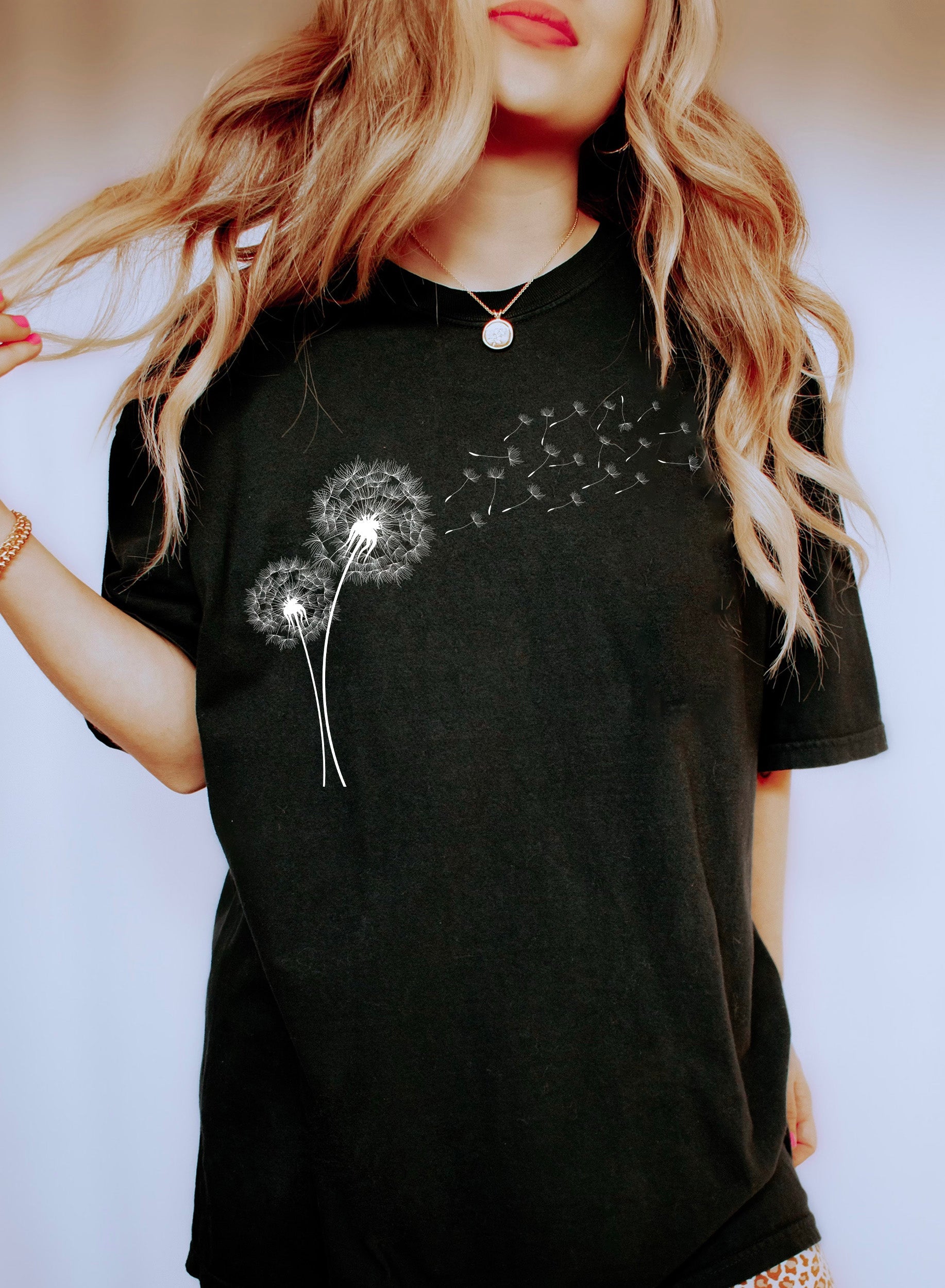 Dandelion Vintage Chic Comfort Colors Tee